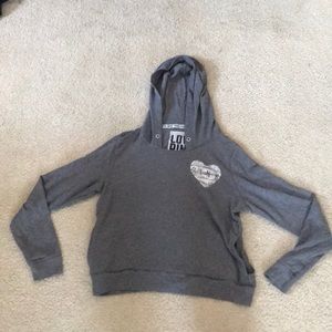 grey hoodie with pockets ✨